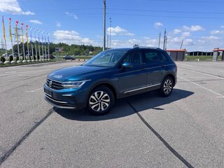2021 Volkswagen Tiguan II Рестайлинг, синий, 2250000 рублей, вид 4