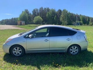 2007 Toyota Prius II Рестайлинг (XW20), серебристый, 535000 рублей, вид 4