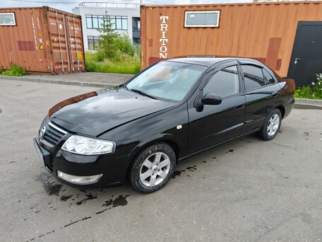 2008 Nissan Almera Classic I, чёрный, 600000 рублей, вид 1