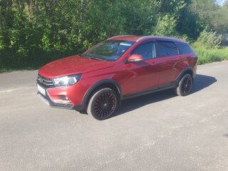 2019 Lada (ВАЗ) Vesta SW Cross I, красный, 1300000 рублей, вид 1