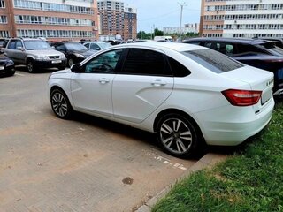2017 Lada (ВАЗ) Vesta I, белый, 750000 рублей, вид 4