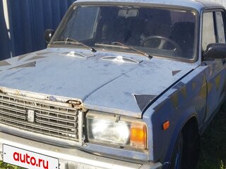 2005 Lada (ВАЗ) 2107, синий, 60000 рублей, вид 1
