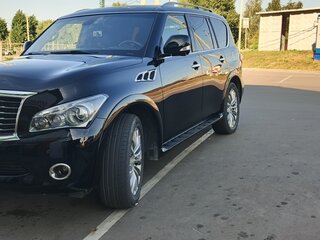 2012 Infiniti QX56 II, чёрный, 2700000 рублей, вид 1