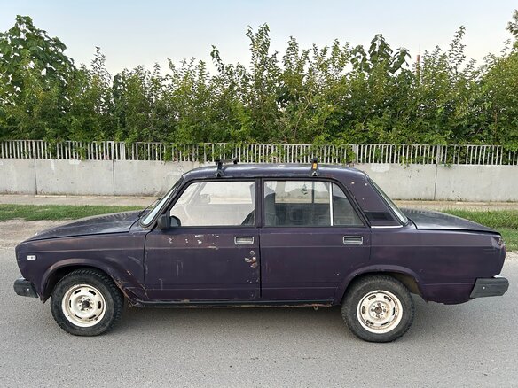 1997 Lada (ВАЗ) 2107, фиолетовый - вид 4