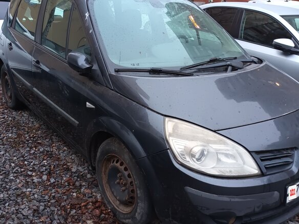 2007 Renault Scenic II Рестайлинг, серый, 400000 рублей