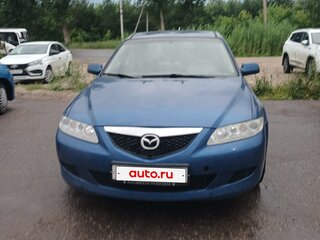 2005 Mazda 6 I (GG), синий, 350000 рублей, вид 1