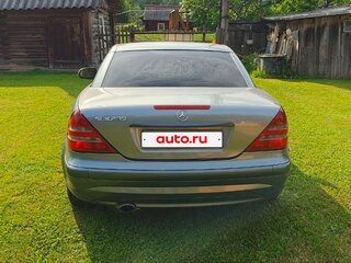 2001 Mercedes-Benz SLK-Класс 230 I (R170) Рестайлинг, серебристый, 700000 рублей, вид 3
