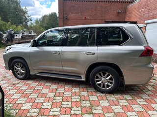 2015 Lexus LX 450d III Рестайлинг 2, серый, 6200000 рублей, вид 4