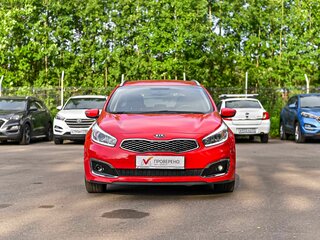 2017 Kia Ceed II Рестайлинг, красный, 1234000 рублей, вид 3