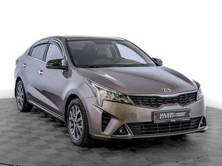 2021 Kia Rio IV Рестайлинг, коричневый, 1690000 рублей, вид 3