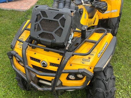2008 BRP Can-Am DS 650, жёлтый, 590000 рублей, вид 4