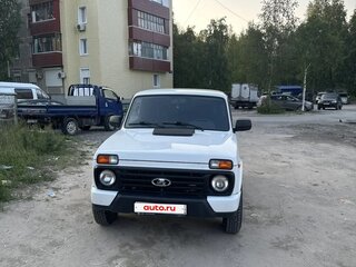 2019 Lada (ВАЗ) 2121 (4x4) Urban I Рестайлинг (2020), белый, 520000 рублей, вид 1
