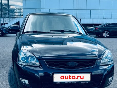 2008 Lada (ВАЗ) Priora I, синий, 350000 рублей, вид 2