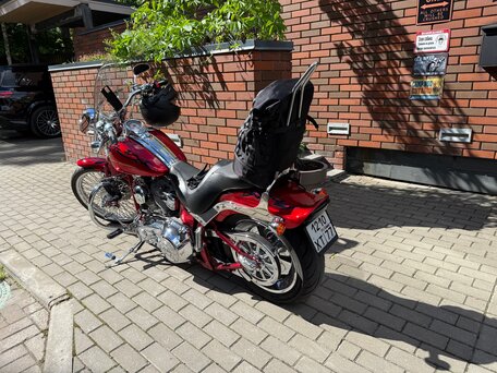 2007 Harley-Davidson CVO Softail Springer, красный, 1425000 рублей, вид 2