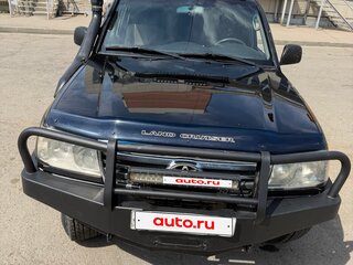 2003 Toyota Land Cruiser 100 Series Рестайлинг 1, чёрный, 1700000 рублей, вид 2
