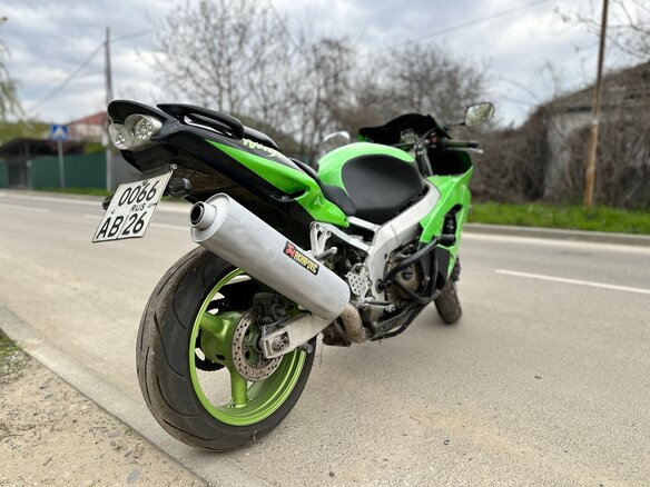 2000 Kawasaki ZX-9R Ninja, зелёный, 330000 рублей - вид 4