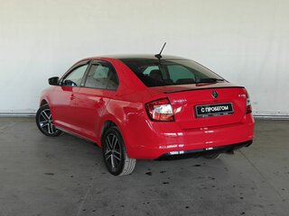 2019 Skoda Rapid I Рестайлинг, красный, 1180000 рублей, вид 4