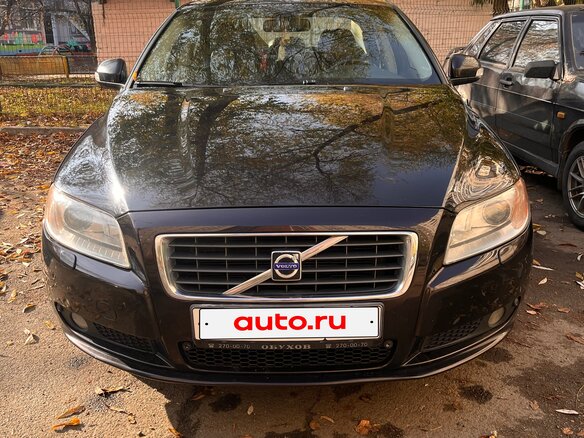2008 Volvo S80 II, чёрный, 830000 рублей