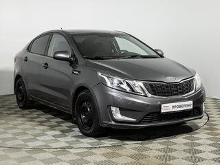 2014 Kia Rio 6-speed III, серый, 629585 рублей, вид 3