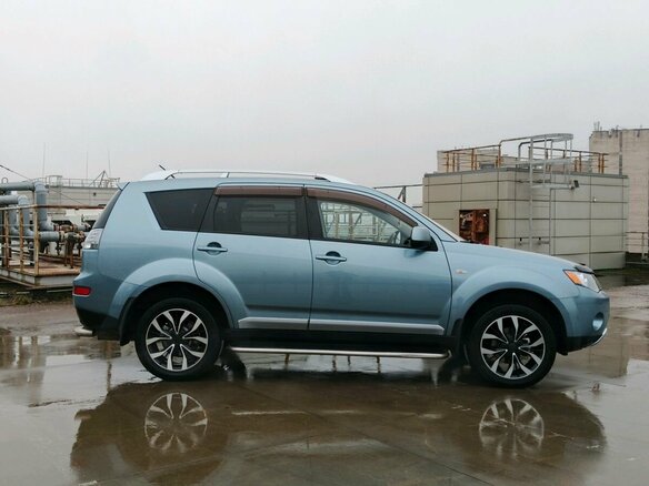 2008 Mitsubishi Outlander II, зелёный, 779000 рублей - вид 9
