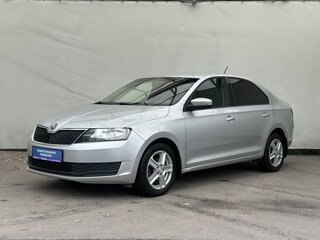 2018 Skoda Rapid I Рестайлинг, серебристый, 1270000 рублей, вид 1