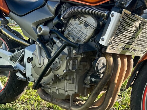 2005 Honda CB 600F Hornet, оранжевый, 450000 рублей - вид 10