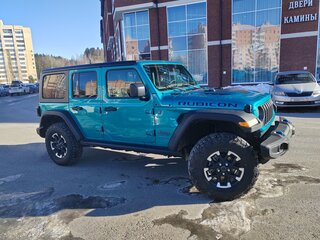 2024 Jeep Wrangler 4xe IV (JL) Рестайлинг, голубой, 6650000 рублей, вид 4