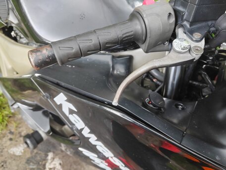 1995 Kawasaki ZZR 600, чёрный, 215000 рублей, вид 4