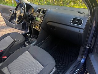2014 Volkswagen Polo V, синий, 760000 рублей, вид 5