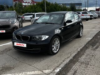 2008 BMW 1 серии 120i I (E81/E82/E87/E88) Рестайлинг, чёрный, 930000 рублей, вид 1