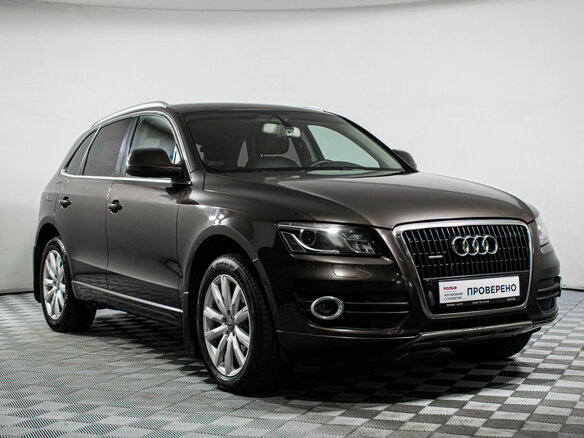 2011 Audi Q5 I (8R), коричневый, 1555000 рублей - вид 2