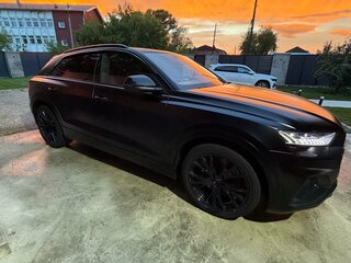 2018 Audi Q8 55 TFSI I (4M), оранжевый, 4850000 рублей, вид 2
