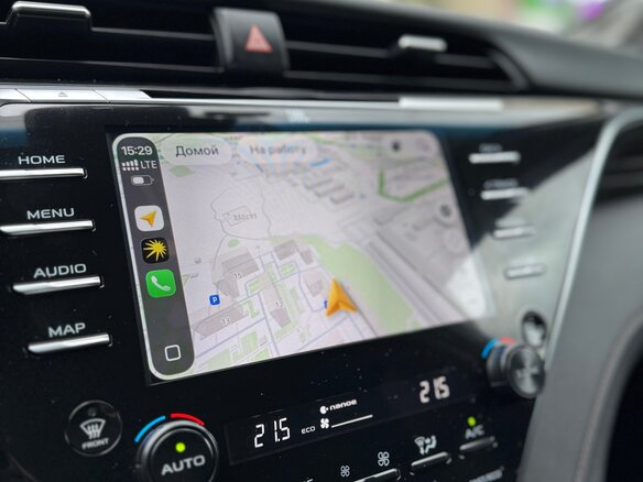 2018 Toyota Camry VIII (XV70), синий, 2850000 рублей - вид 12