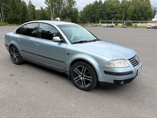 2002 Volkswagen Passat B5 Рестайлинг, голубой, 270000 рублей, вид 3