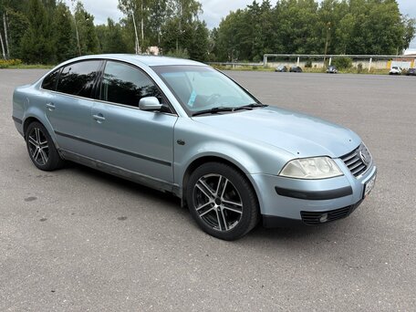 2002 Volkswagen Passat B5 Рестайлинг, голубой, 270000 рублей, вид 3