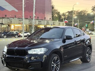 2018 BMW X6 40d II (F16), чёрный, 3790000 рублей, вид 2