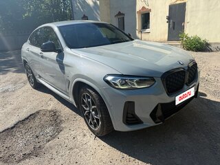 2021 BMW X4 20d II (G02) Рестайлинг, серый, 4700000 рублей, вид 2