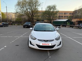 2014 Hyundai Elantra V (MD) Рестайлинг, белый, 830000 рублей, вид 2