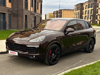 2015 Porsche Cayenne Diesel II Рестайлинг (958), коричневый, 3670000 рублей, вид 1