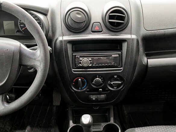 2012 Lada (ВАЗ) Granta I, чёрный, 180000 рублей - вид 14