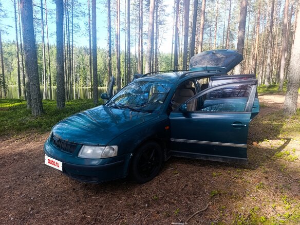 1998 Volkswagen Passat B5, зелёный
