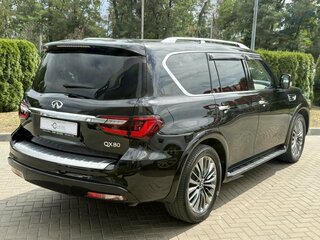 2019 Infiniti QX80 I Рестайлинг 2, чёрный, 3595000 рублей, вид 4