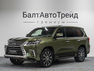 2021 Lexus LX 570 III Рестайлинг 2, зелёный, 12550000 рублей, вид 1