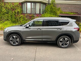 2019 Hyundai Santa Fe IV, серый, 4200000 рублей, вид 4
