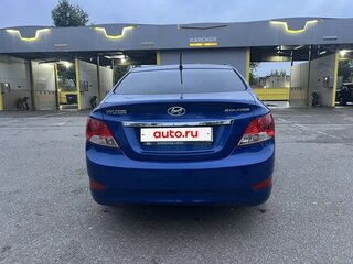 2011 Hyundai Solaris I, синий, 768000 рублей, вид 5