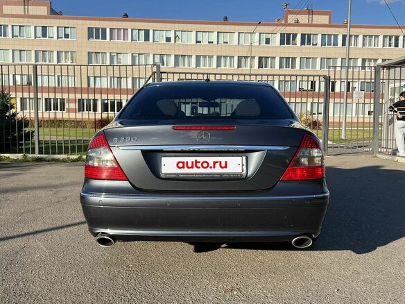 2008 Mercedes-Benz E-Класс 280 III (W211, S211) Рестайлинг, серый, 1399000 рублей - вид 5