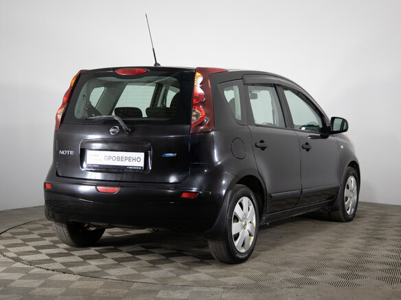 2011 Nissan Note I Рестайлинг, чёрный, 549000 рублей - вид 4