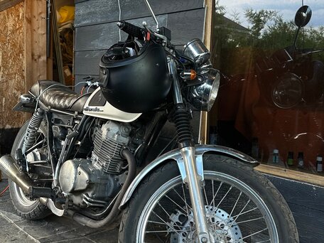 2004 Honda CB 400SS, белый, 259000 рублей, вид 2