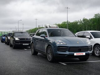 2018 Porsche Cayenne S III, голубой, 5400000 рублей, вид 4