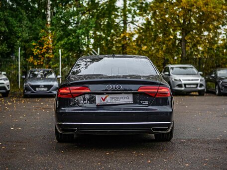 2013 Audi A8 III (D4) Рестайлинг, синий, 2199000 рублей, вид 4